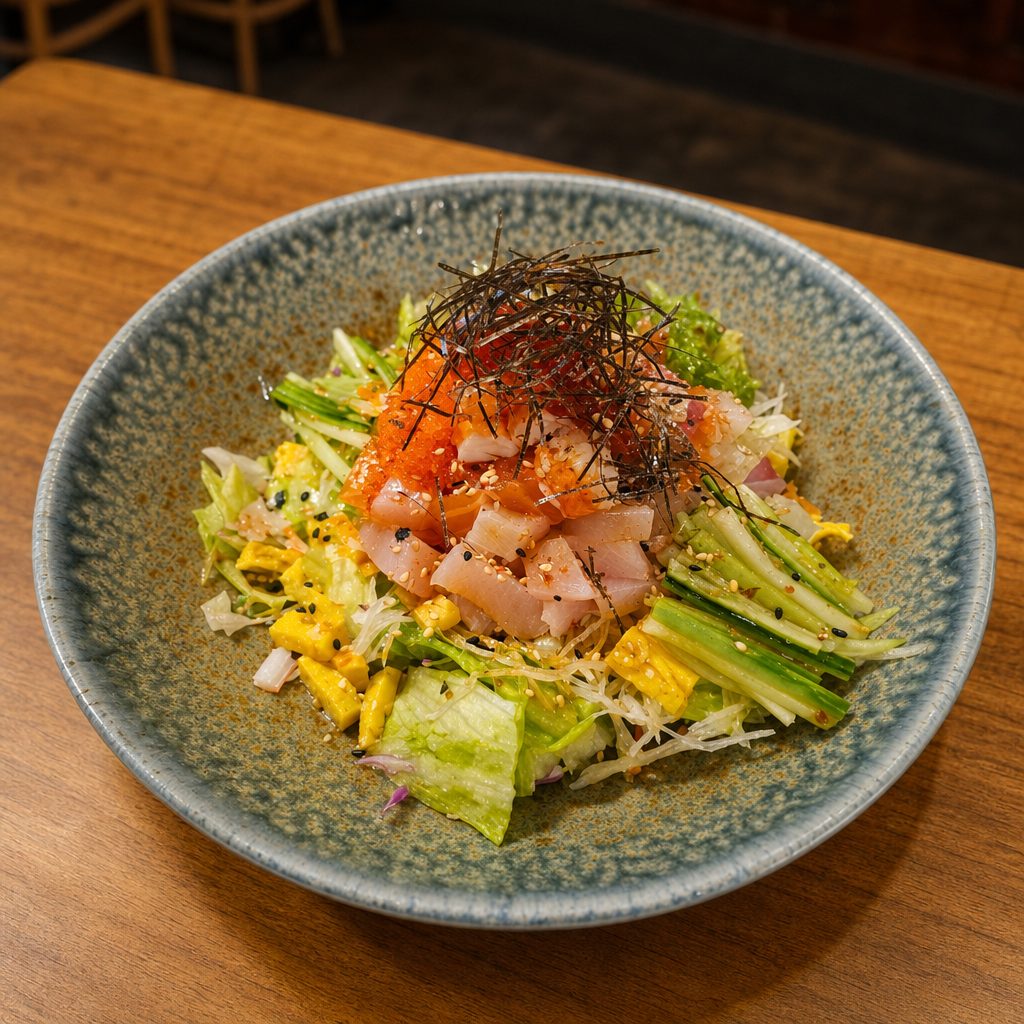 Fish Salad Bowl.
