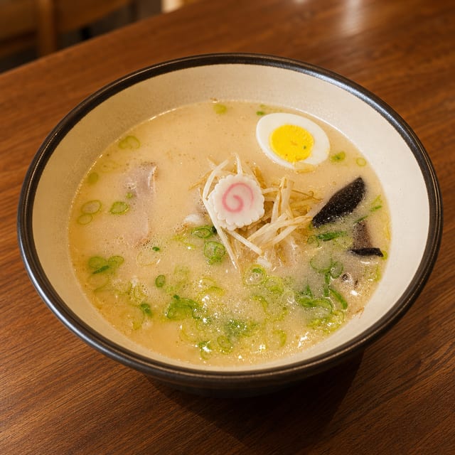 Tonkotsu Ramen.