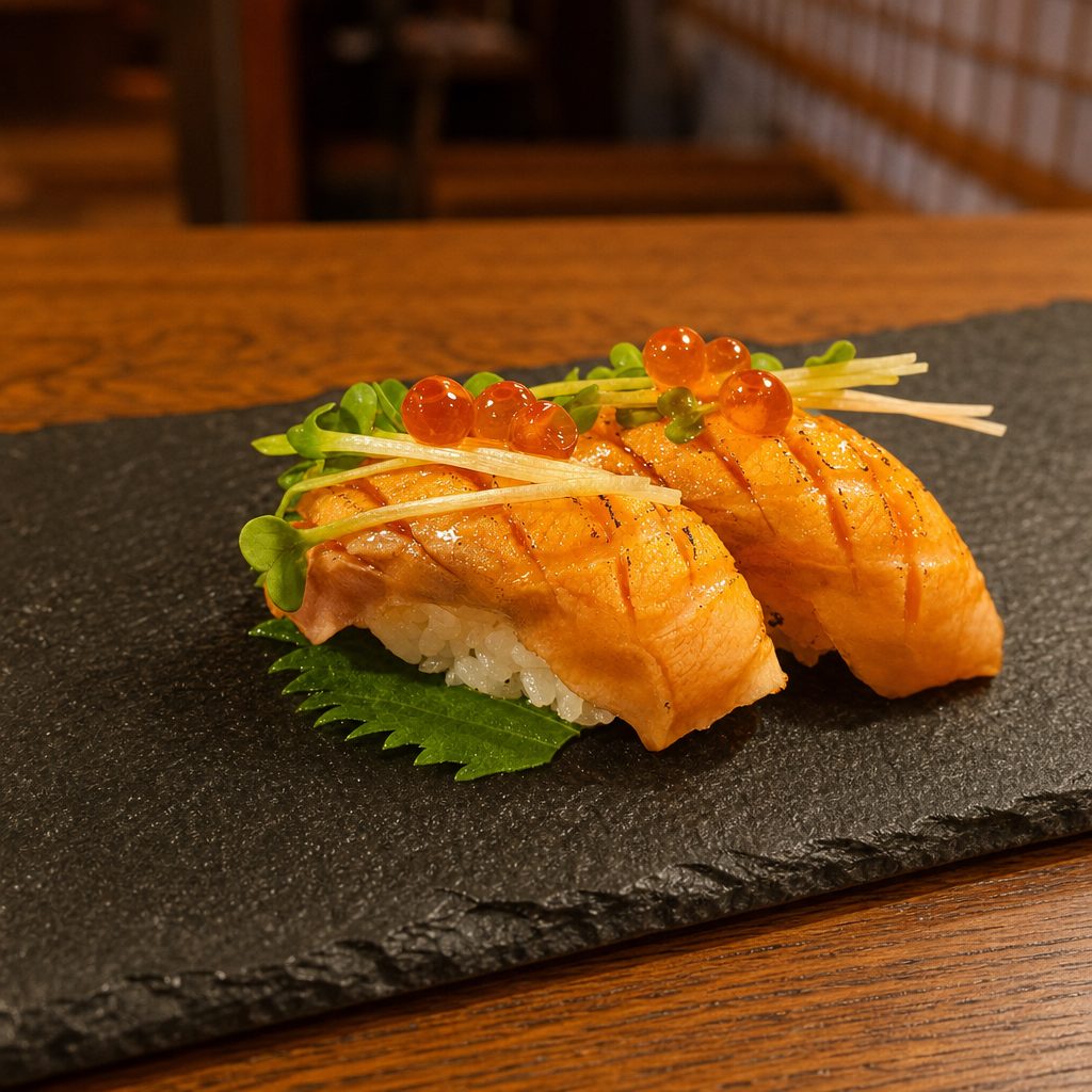 N Aburi Salmon.