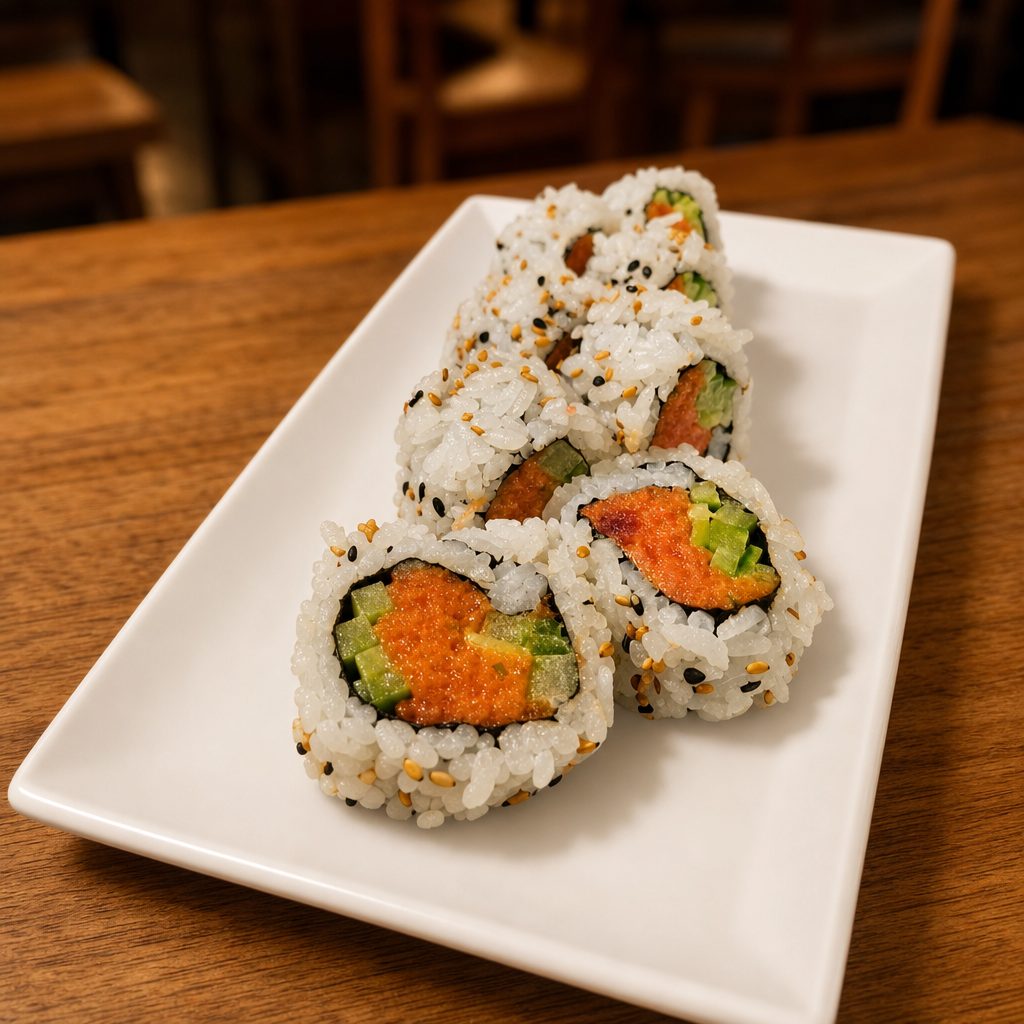 Spicy Tuna Roll.