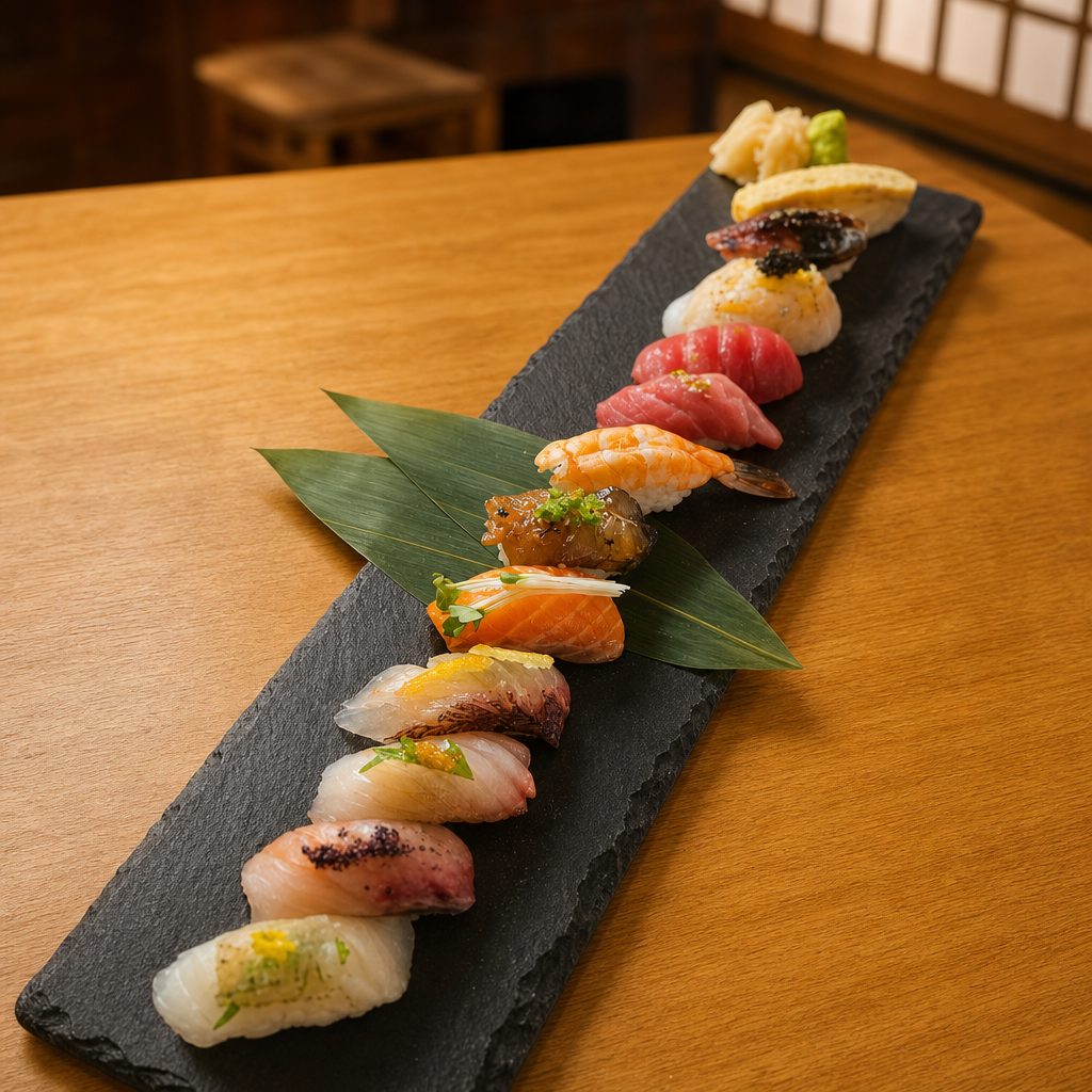 Sushi Deluxe.