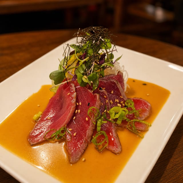 Tuna Tataki.