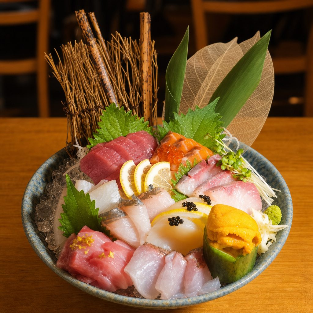 Sashimi Deluxe.