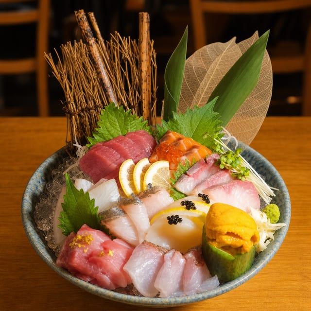 Sashimi Deluxe.