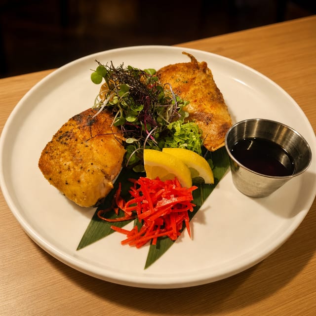 Grilled Yellow Tail Kama.