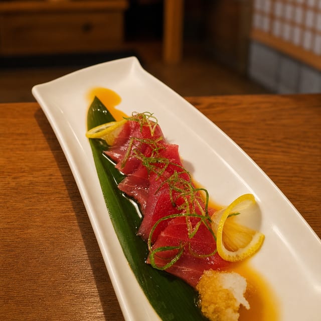 Tuna Ponzu.