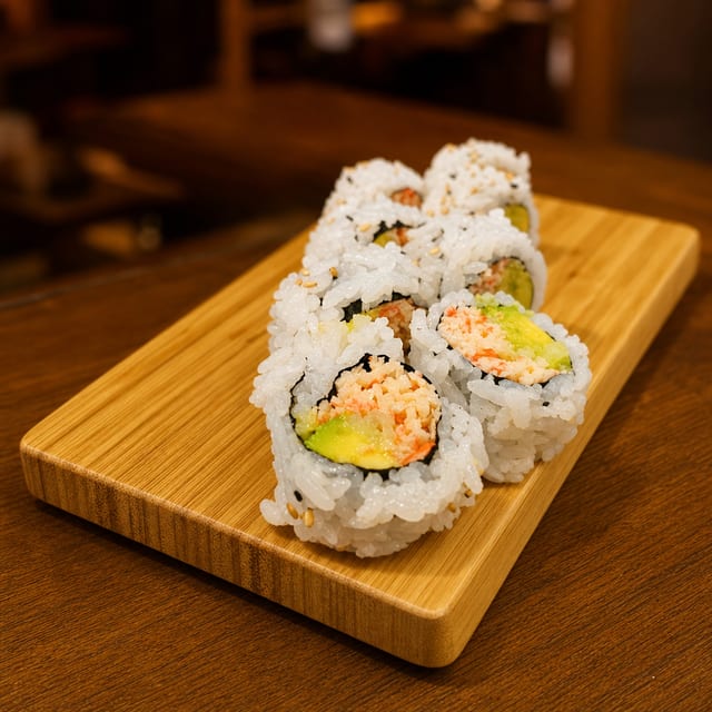 Special California Roll.