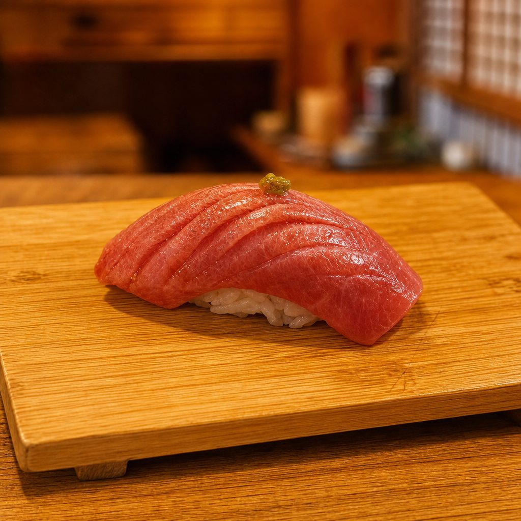 N Akami (bluefin tuna).